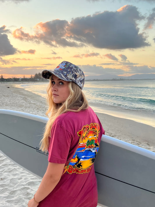 The Pass Tee - Berry