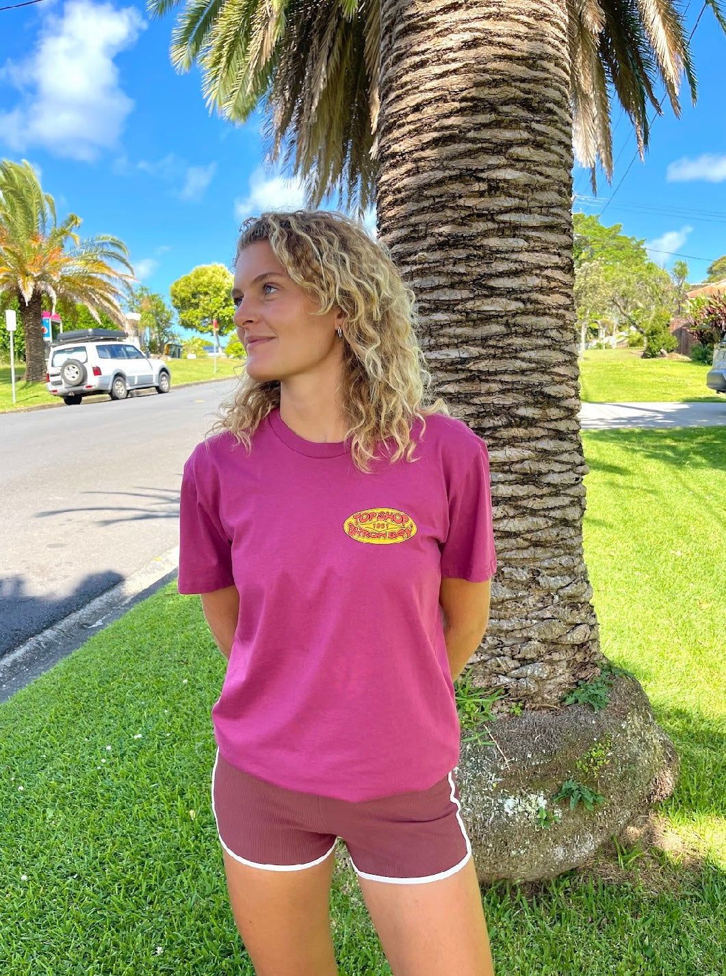 The Pass Tee - Berry