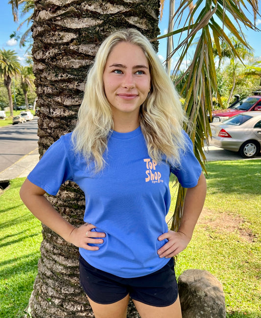 Surfing Tee - Blue