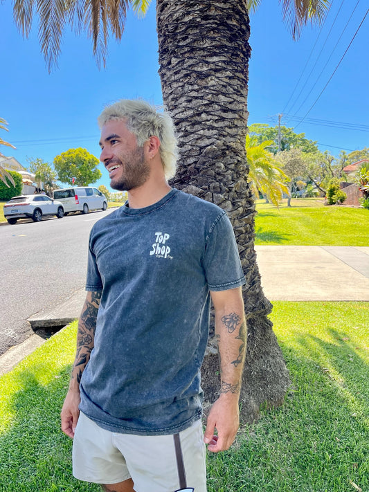 Surfing Tee - Stonewash