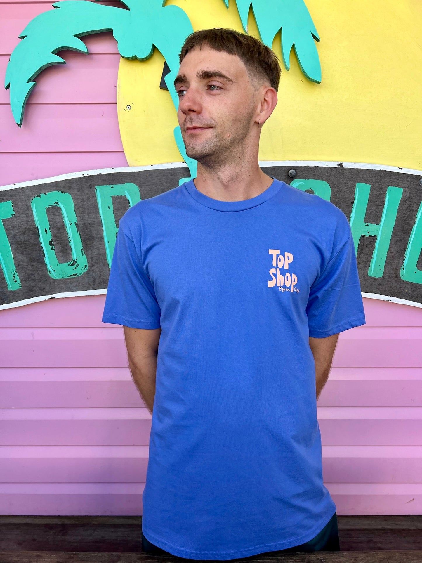 Surfing Tee - Blue