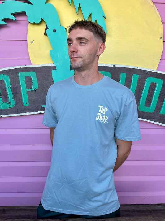 Kissing Tee - Blue