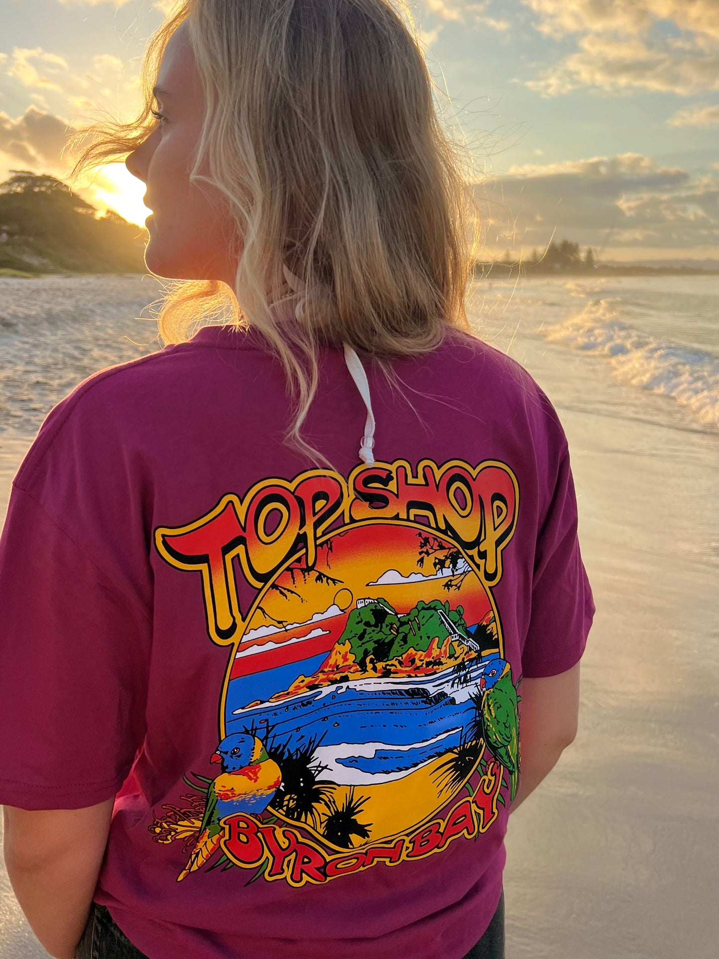 The Pass Tee - Berry