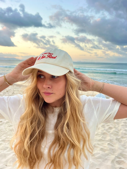 It's For Real Cap - Cream