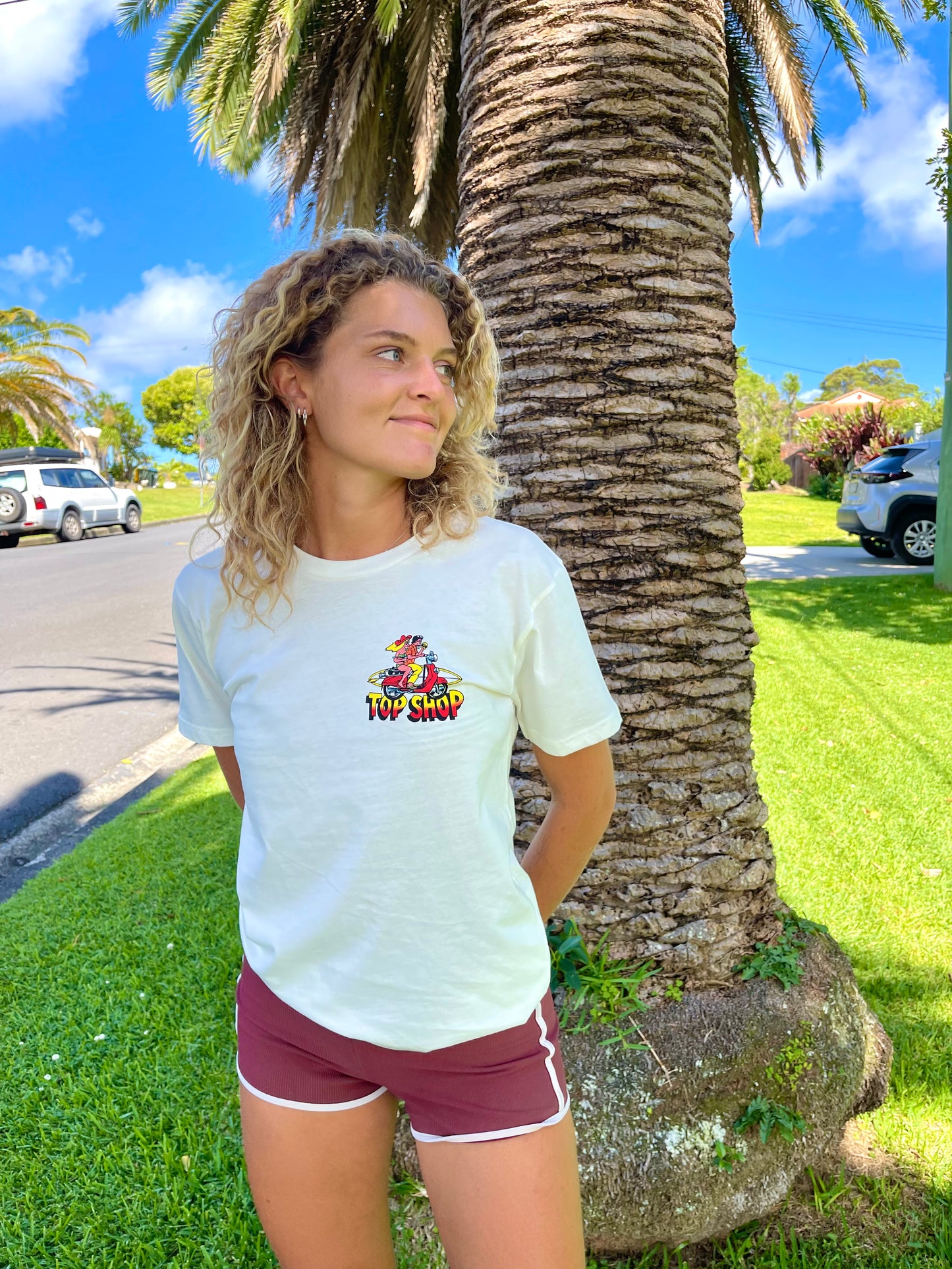 Meet Me Tee - Natural