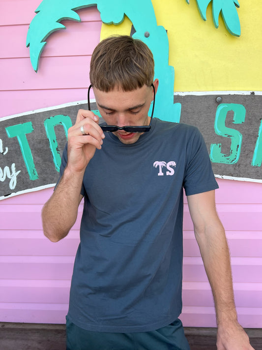 Punter tee - Petrol